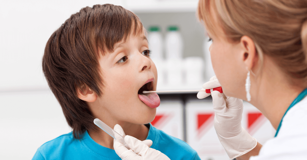 Are you always concerned about the contagious strep throat?